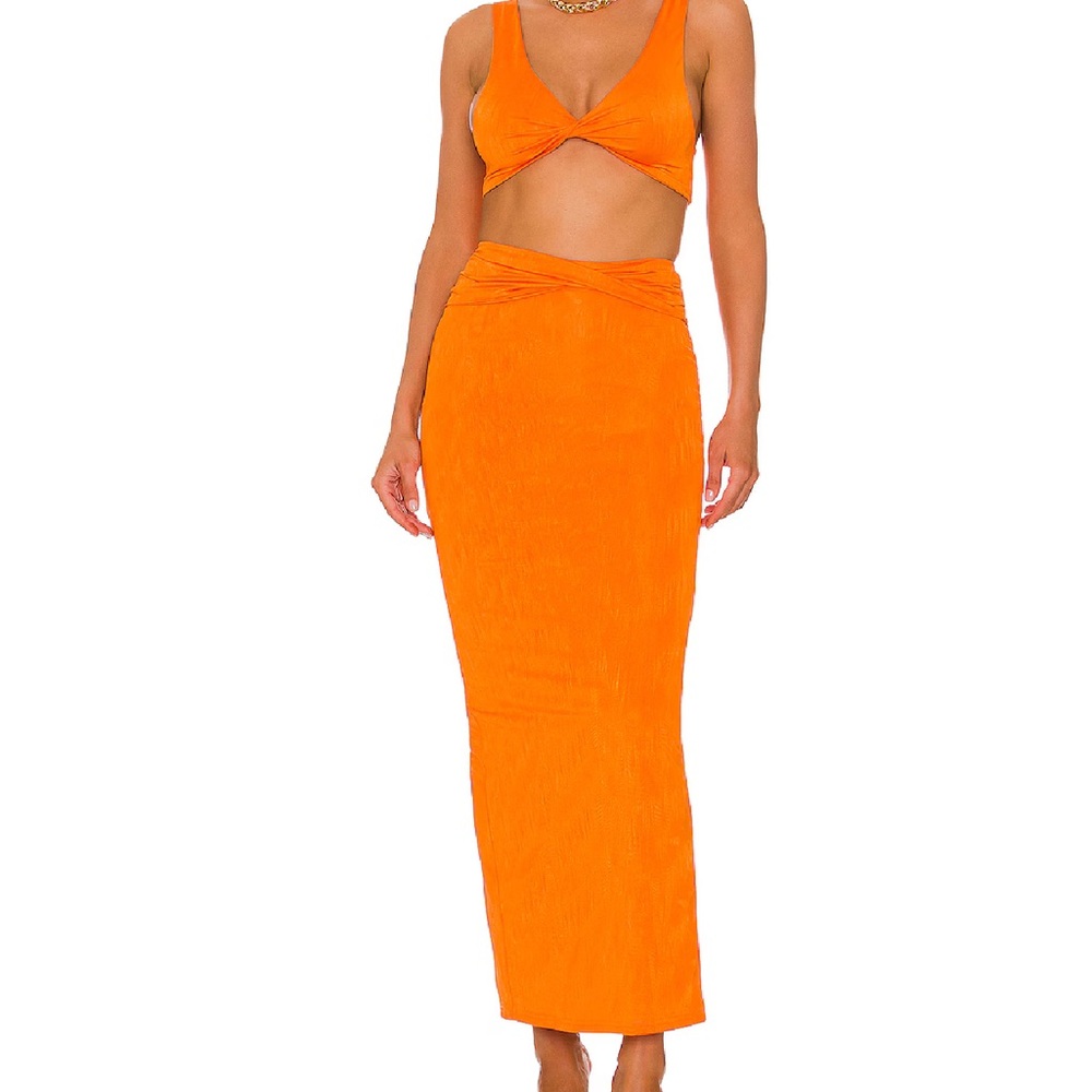 Superdown Orange Two Piece Set - image 1